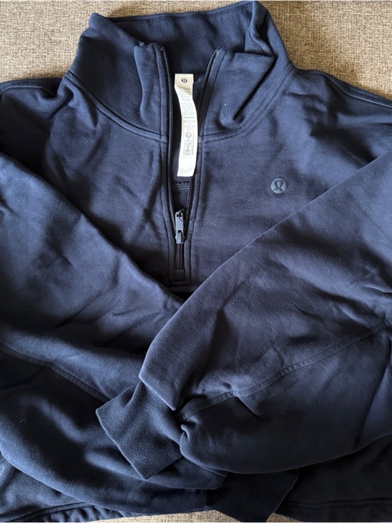 lululemon athletica Tops - lululemon athletica Navy 1/2 Zip-Up